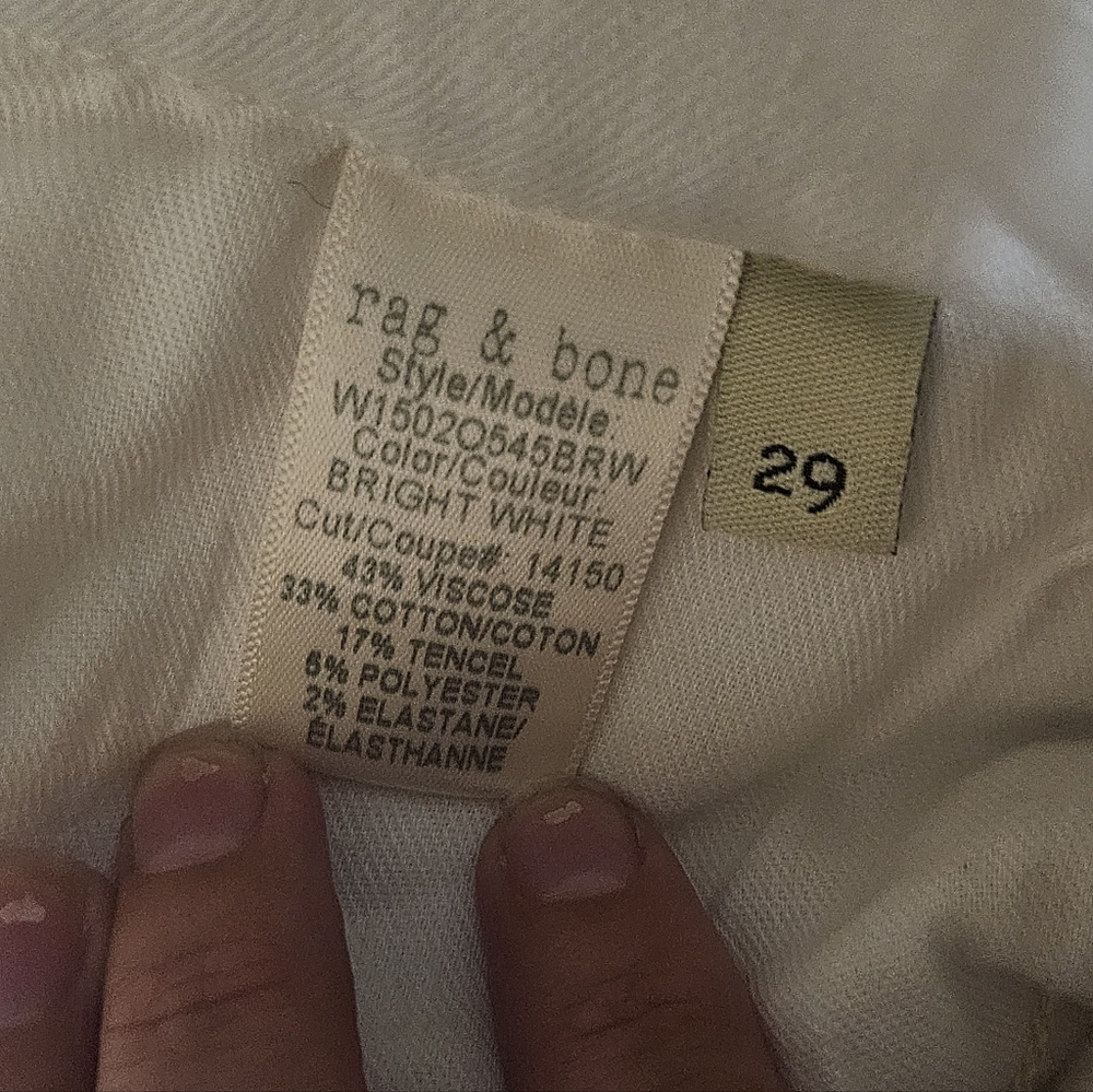 Rag & Bone Women's Skinny Jeans Size 29 - Picture 10 of 16
